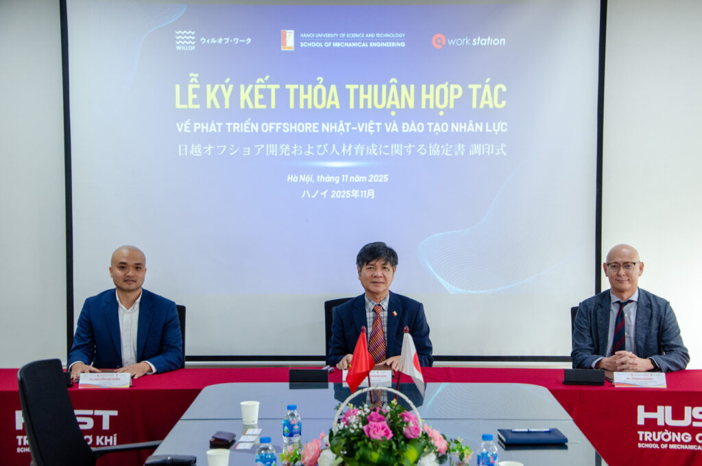Lễ ký kết hợp tác đào tạo – tuyển dụng giữa Workstation và Trường Cơ khí – ĐHBK Hà Nội với doanh nghiệp Nhật Bản 2